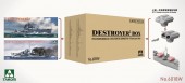 Takom TAK6018W Destroyer2 Box Type 07 Destroyer Anshan Class + Soviet Destroyer Pr.7 Gremyashchiy 1942 + SY-1 Missile Launcher & Missile (Limited Edition) 1:350