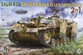 Takom TAK8006 StuH42&StuG III Ausf.G Late Prodution 2 in 1 1:35
