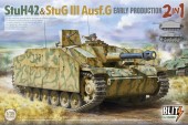 Takom TAK8009 StuH42&StuG III Ausf.G Early Prodution 2in1 1:35