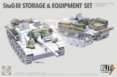 Takom TAK8018 StuG III STORAGE & EQUIPMENT SET 1:35
