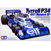 TAMIYA 20053 1:20 Tyrrell P34 1977 Monaco GP