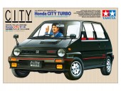 Tamiya 24369 1:24 Honda City Turbo with Honda Motocompo - include 1 figure