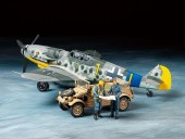 TAMIYA 25204 1:48 Messerschmitt Bf109 G-6 and Kübelwagen Type 82 Set