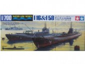 TAMIYA 31453 1:700 Japanese Navy Submarine - I-16 & I-58