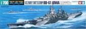 TAMIYA 31616 1:700 US Navy Battleship BB-61 Iowa