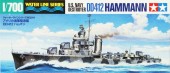 TAMIYA 31911 1:700 U.S. Navy Destroyer Hammann (DD-412)