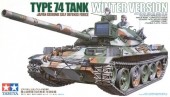 TAMIYA 35168 1:35 JGSDF Type 74 Winter Tank Version