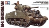 TAMIYA 35190 1:35 U.S. Medium Tank M4 Sherman - Early Production - 3 figures