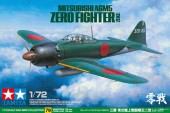 TAMIYA 60779 1:72 Mitsubishi A6M5 Zero Fighter (Zeke)
