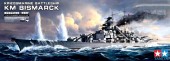 TAMIYA 78013 1:350 German Battleship Bismarck