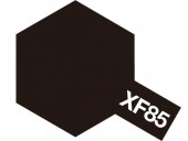 TAMIYA 80385 XF-85 Rubber Black - Enamel Paint Mini (Flat) 10 ml 