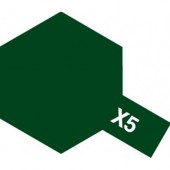 TAMIYA 81005 X-5 Green - Acrylic Paint (Gloss) 23 ml 