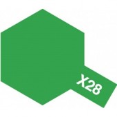 TAMIYA 81028 X-28 Park Green - Acrylic Paint (Gloss) 23 ml 