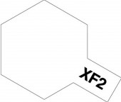 Tamiya 81302 XF-2 Flat White - Acrylic Paint (Metallic) 23 ml