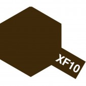 TAMIYA 81310 XF-10 Flat Brown - Acrylic Paint (Flat) 23 ml 