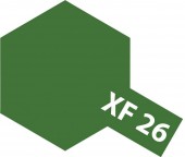 TAMIYA 81326 XF-26 Deep Green - Acrylic Paint (Flat) 23 ml 