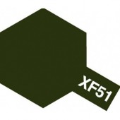 TAMIYA 81351 XF-51 Khaki Drab - Acrylic Paint (Flat) 23 ml 
