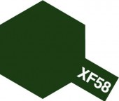 TAMIYA 81358 XF-58 Olive Green - Acrylic Paint (Flat) 23 ml