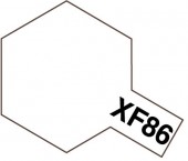 TAMIYA 81786 XF-86 Flat Clear - Acrylic Paint Mini (Flat) 10 ml