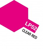 TAMIYA 82152 LP-52 Clear Red - Tamiya Laquer Paint 10 ml