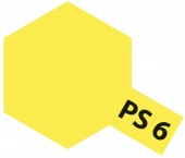 TAMIYA 86006 PS-6 Yellow - Spray for Polycarbonate Models (100 ml)
