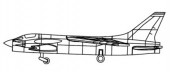 Trumpeter 03473 F-8 Crusader 1:700