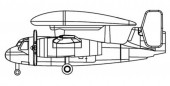 Trumpeter 03476 E-1B Tracer 1:700