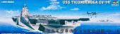 Trumpeter 05609 U.S. Aircraft Carrier USS Ticonderoga CV-14 1944 1:350