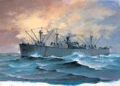 Trumpeter 05755 SS Jeremiah O'Brien Liberty Ship 1:700