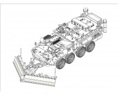 Trumpeter 07427 M1132 Stryker Engineer Squad Vehicle w/SMP&AMP 1:72