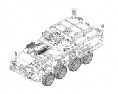 Trumpeter 07428 M1133 Stryker MEV 1:72