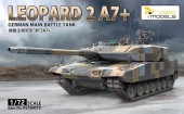 VESPID MODELS VS720015 1:72 German Main Battle Tank Leopard 2 A7and Metal barrel and Metal tow cable