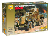 Zvezda 3617 1:35 Ba-10 Soviet Armored Car