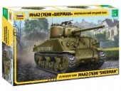 ZVEZDA 3645 1:35 American medium tank M4A2(76)W 