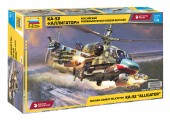 Zvezda 4830 1:48 Reconnaissance and combat helicopter Ka-52 