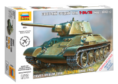 Zvezda 5001 1:72 Soviet Medium Tank T-34/76 Model 1943