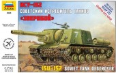 Zvezda 5026 1:72 Self Propelled Gun ISU-152