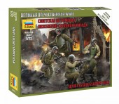 Zvezda 6271 1:72 SOVIET ASSAULT SAPPER TEAM WWII - snap-fit