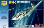ZVEZDA 7204 1:72 MiG-3 Soviet Fighter