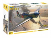 Zvezda 7327 1:72 Soviet fighter aircraft YaK-1