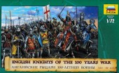 ZVEZDA 8044 1:72 English Knights - 100 Years War (1337-1453) 
