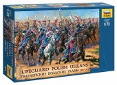 Zvezda 8075 1:72 Lifeguard Polish uhlans 1809-1815 - 18 figures