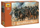 Zvezda 8079 1:72 Black Hussars of Frederick II - 19 figures