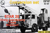 ZZ Modell ZZC87107 STAR 20 Crane Bleichert  Conversion Set 1:87